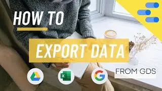 How to Export Data From Google Data Studio 🔽 Google Data Studio Tips
