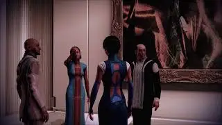 [Mass Effect 2] Nobody notices the gunshots in the next room