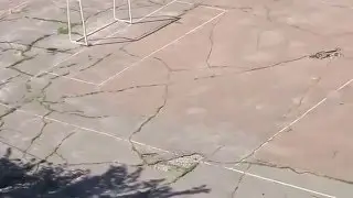 Школа  в Киеве.Урок физкультуры.