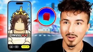 Trolling as a EGIRL on Roblox Snapchat!