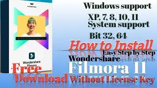 How to Install Filmora 11 | All Window Supported
