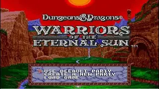 Dungeons & Dragons: Warriors of the Eternal Sun (Full Game) [Sega Genesis / Mega Drive]