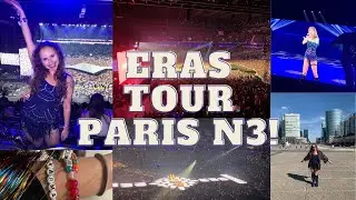 Eras Tour Vlog Paris N3 + New TTPD set!!
