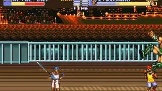 Прохождение на двоих Street of Rage Remake (нормальная концовка)