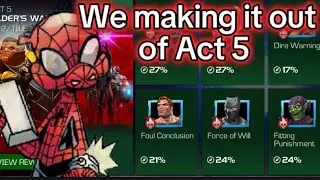 Act 5.3 Completed And FIRST 6 Star Rank 2 (Mcoc Road to Cavalier)