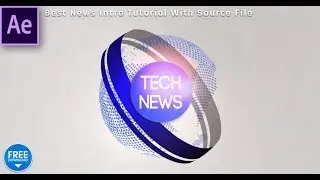 Create News Intro in After Effects Tutorial - After Effects Template Free Download