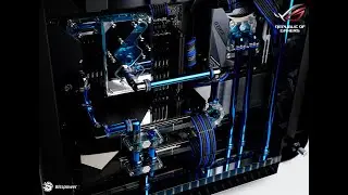 Project One - Dual system in a InWin 928. 7980XE & 9900K & 2080Ti NVLINK  Quick Time Lapse.