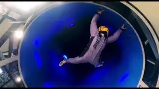 Первый полет в аэротрубе Skyfly