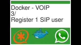VOIP -- 3 (DOCKER) Asterisk