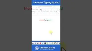 Increase Typing Speed #computertips