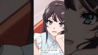 Bunny Girl Senpai - Fukashigi No Carte kalimba cover + tabs ✨