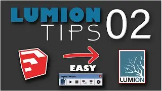 Easy Import to Lumion | Lumion + Sketchup | Quick tip #2