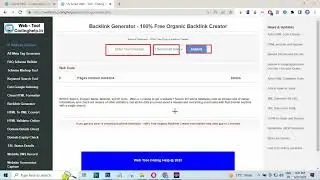 How to Generate Backlink for website online tools 2023 ||  My Website not display google search page