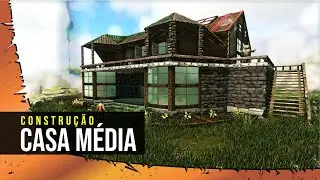 HOW TO MAKE A MEDIUM HOUSE IN ARK - EVERYTHING FITS