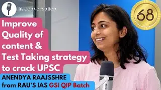 ANENDYA RAAJSSHRE 68 in UPSC CSE 2021 Result | IAS Topper 2021 | Rau's IAS