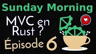 ⌜.+⌟ Sunday Morning #6 - L'importance des backups, l'autohébergement, se faire un MVC en Rust