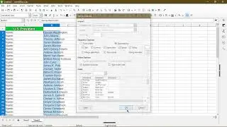 How to Apply Text to Columns in LibreOffice Calc