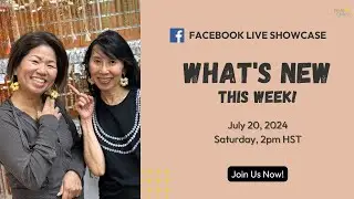 Facebook Live: WHAT'S NEW!