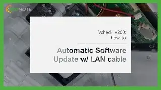 [BIONOTE] Vcheck V200: Automatic Software Update using LAN Cable