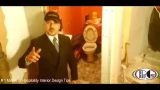 How many toilets I need in a restaurant design concept @1 Minute of Hospitality Interior DesignTips