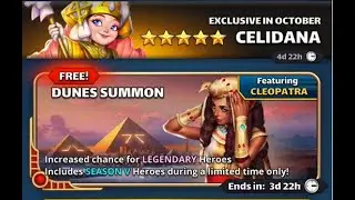Empires and Puzzles - 156x Dunes Summons