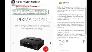 Printer Murah Cetak Foto dan Bisnis Rental