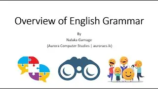 Overview of English Grammar