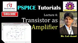 How to Simulate Transistor as Amplifier in PSPICE (Simulation of Transistor as Amplifier in PSPICE)