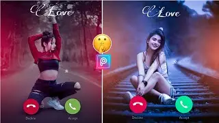 Picsart love calling photo editing ||  calling screen photo editing || picsart Creative Editing😍😍😍😍😍