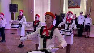 Барабанщики в саровском ДК