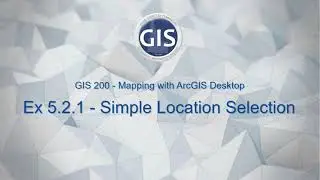 Exercise 5.2.1 – Simple Location Selection