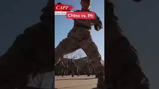 China VS. Philippine Soldier Training #funny #funnyvideo