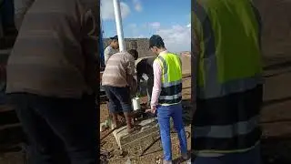 خروج ميه من تحت الارض بالطاقه الشمسيه على بعد 200 م