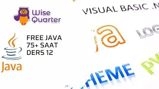 FREE JAVA 75+ SAAT DERS 12