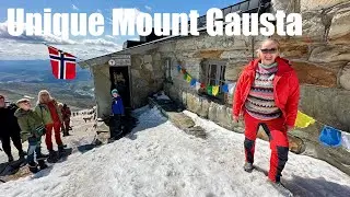 Taking my Campervan to visit the unique Mount Gausta with Family