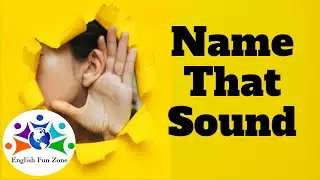 Sound Names and Sample Sentences in English