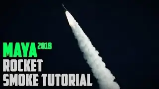 Maya Tutorial - Rocket Launch Smoke Simulation