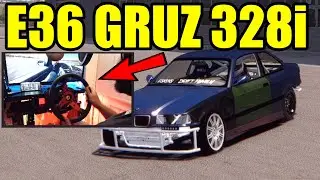 E36 Gruz Sebastiana - Drift na Torze Jastrząb - Thrustmaster TS-XW