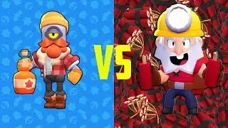 Кто лучший Brawler в Brawl Stars | Барли VS Диномайк
