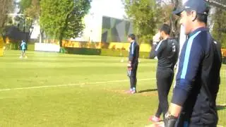 Entrenamiento del Club América