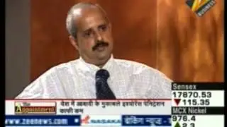 K.G. Krishnamoorthy Rao, MD and CEO, FGII on Zee Business's 'The Appointment' June 18, 2011