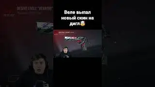 Веле выпал новый скин на дигл🤯 