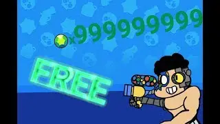 BRAWL STARS - FREE GEMS glitch 2019 |EASY| (clickbait) funny moments & gameplay
