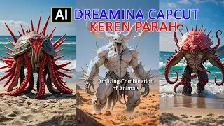Hasilnya KEREN Parahhh !!! Pakai AI DREAMINA CAPCUT - Chat GPT - Haiper