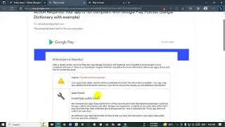 how to fixed Invalid Data safety form || fix Status: Further action required