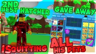 The 2nd Best Bgs Hatcher IS QUITTING