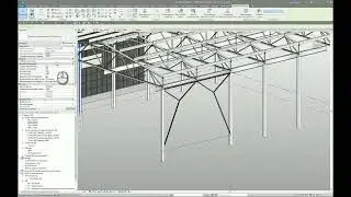 Моделирование вертикальных связей в Revit инструментом Ферма