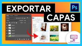 📂 Cómo EXPORTAR CAPAS de Photoshop en ARCHIVOS por SEPARADO