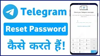Telegram ka Password kaise pata karen || Reset telegram password || How to forgot 
