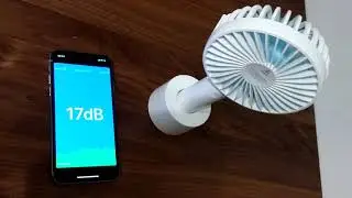 Elechomesの卓上扇風機の音チェックしたよ